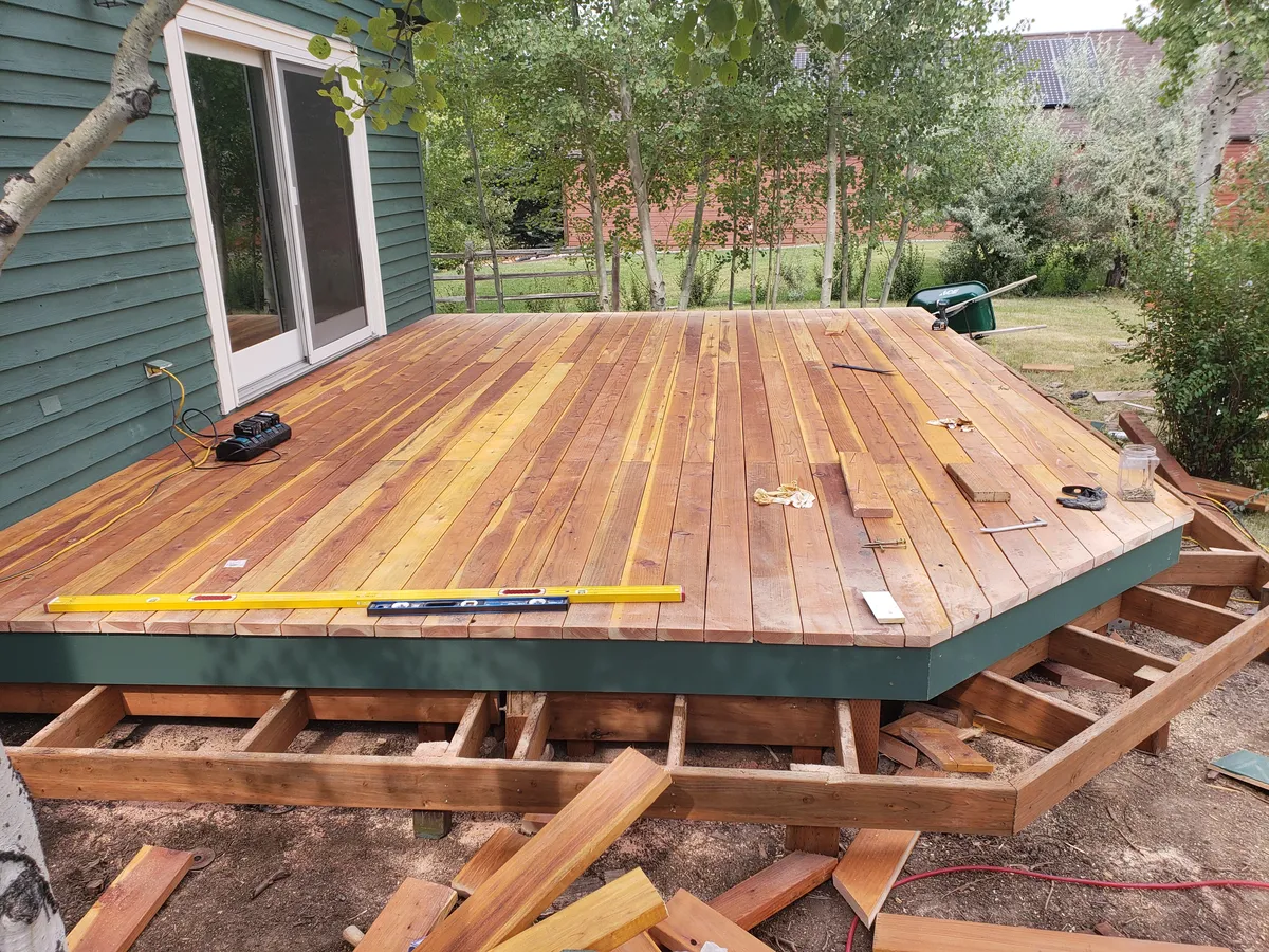 Custom deck construction